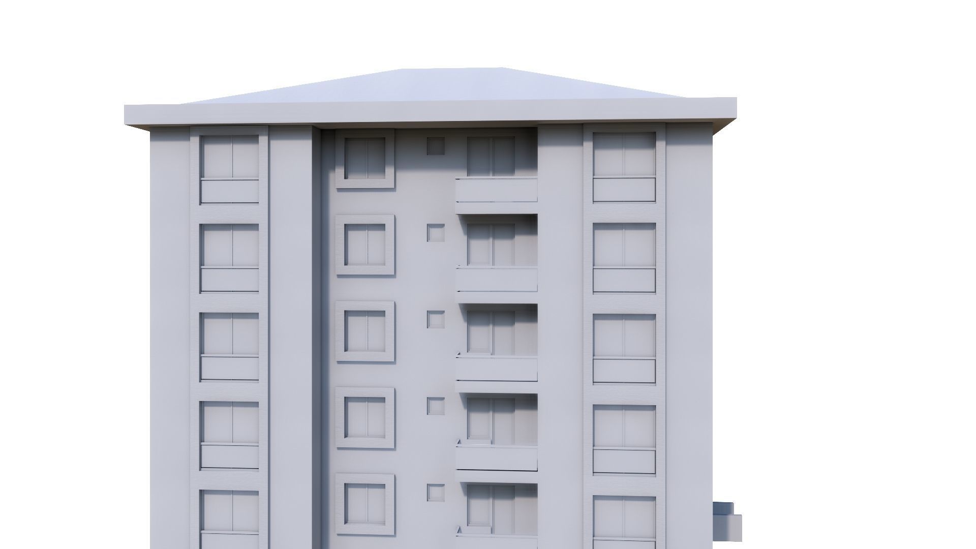 HOUSE 28 Low-poly 3D model_51