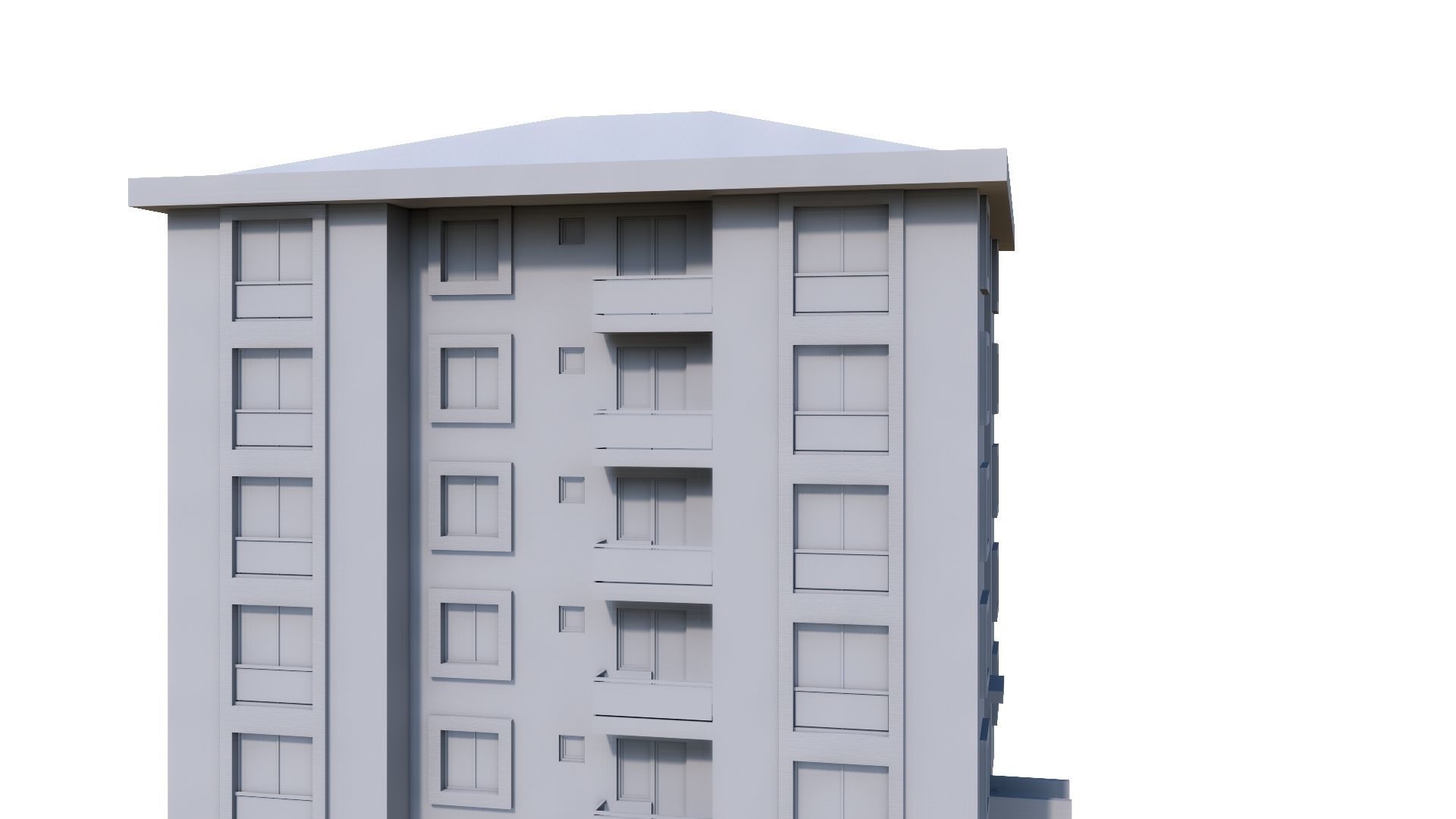 HOUSE 28 Low-poly 3D model_52