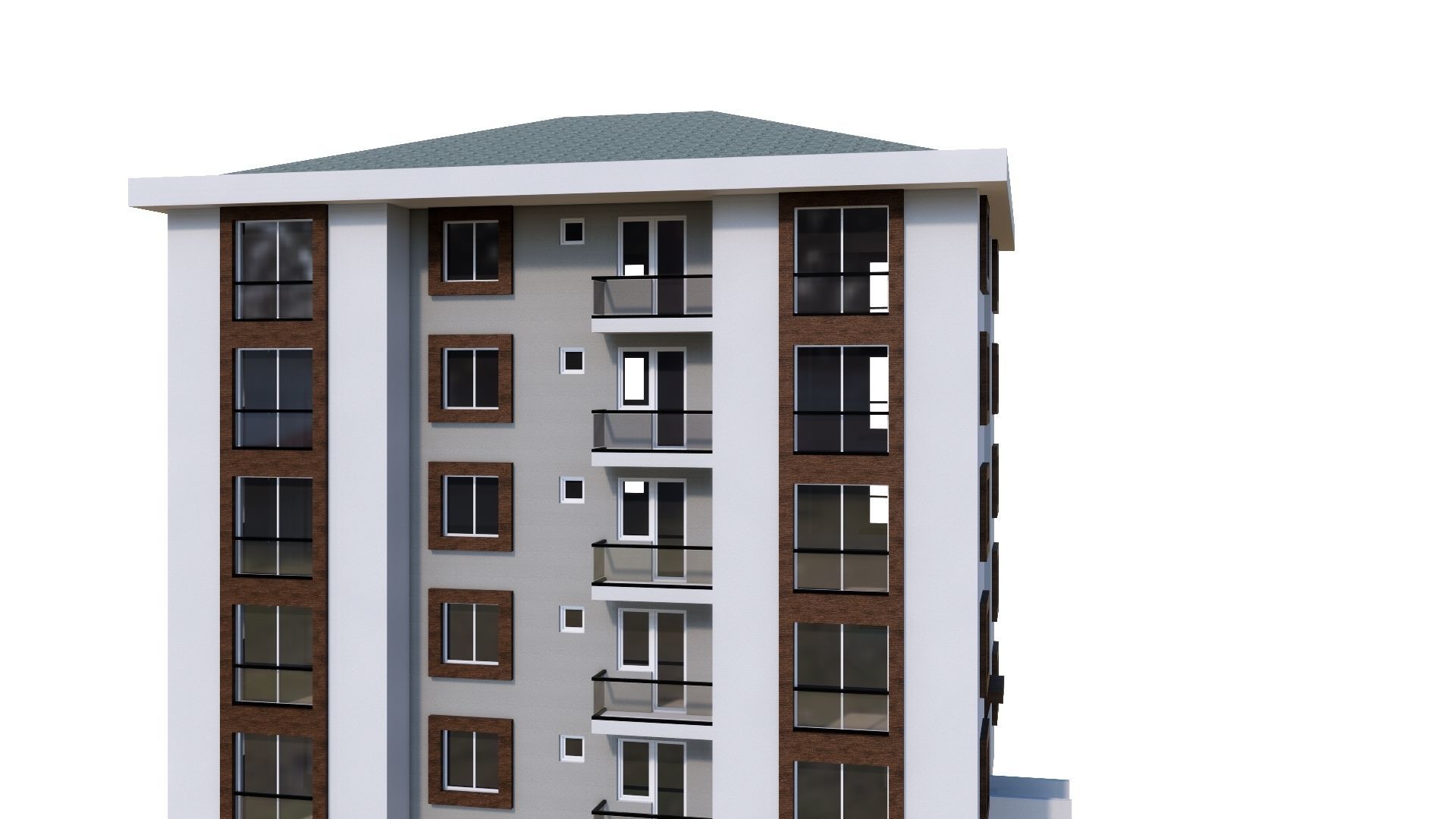 HOUSE 28 Low-poly 3D model_38