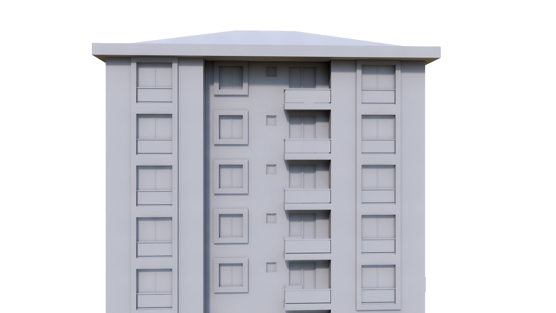 HOUSE 28 Low-poly 3D model_50