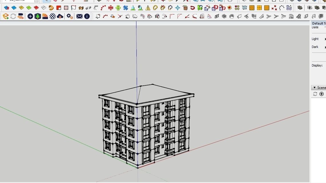 HOUSE 28 Low-poly 3D model_5