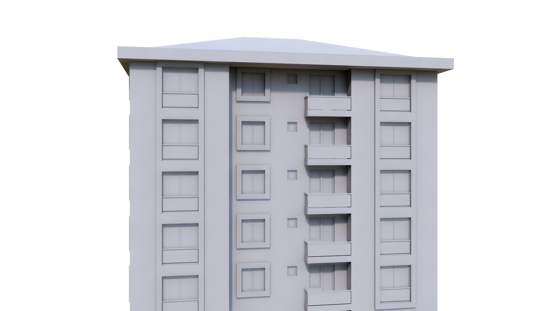 HOUSE 28 Low-poly 3D model_49