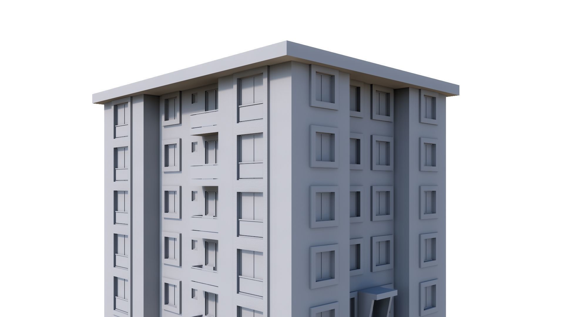 HOUSE 28 Low-poly 3D model_44