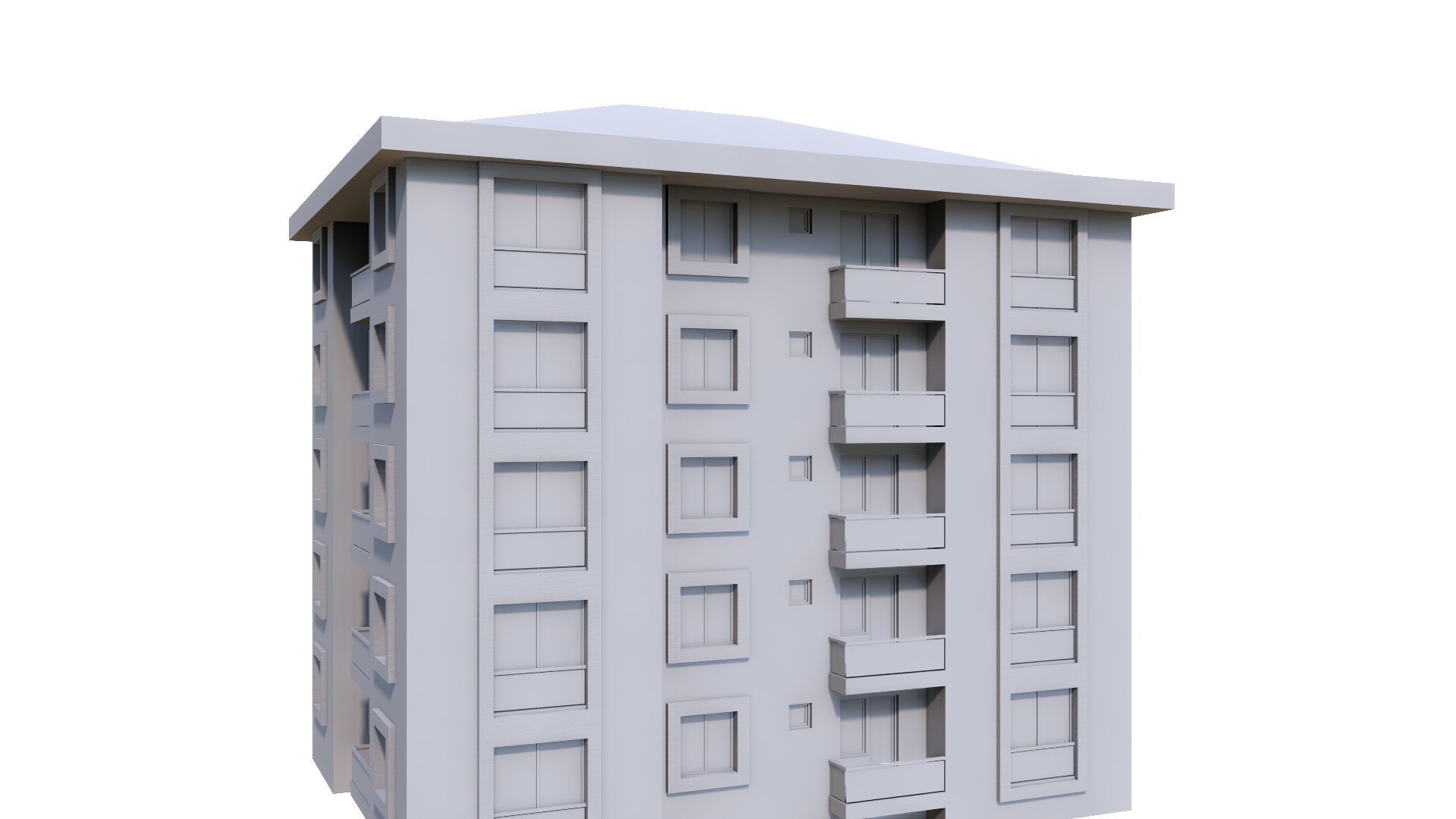 HOUSE 28 Low-poly 3D model_47