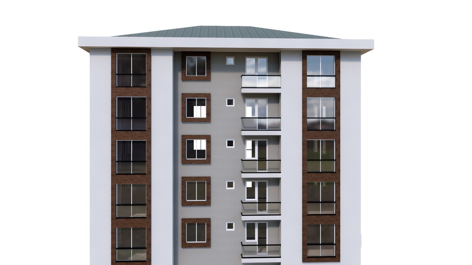 HOUSE 28 Low-poly 3D model_34