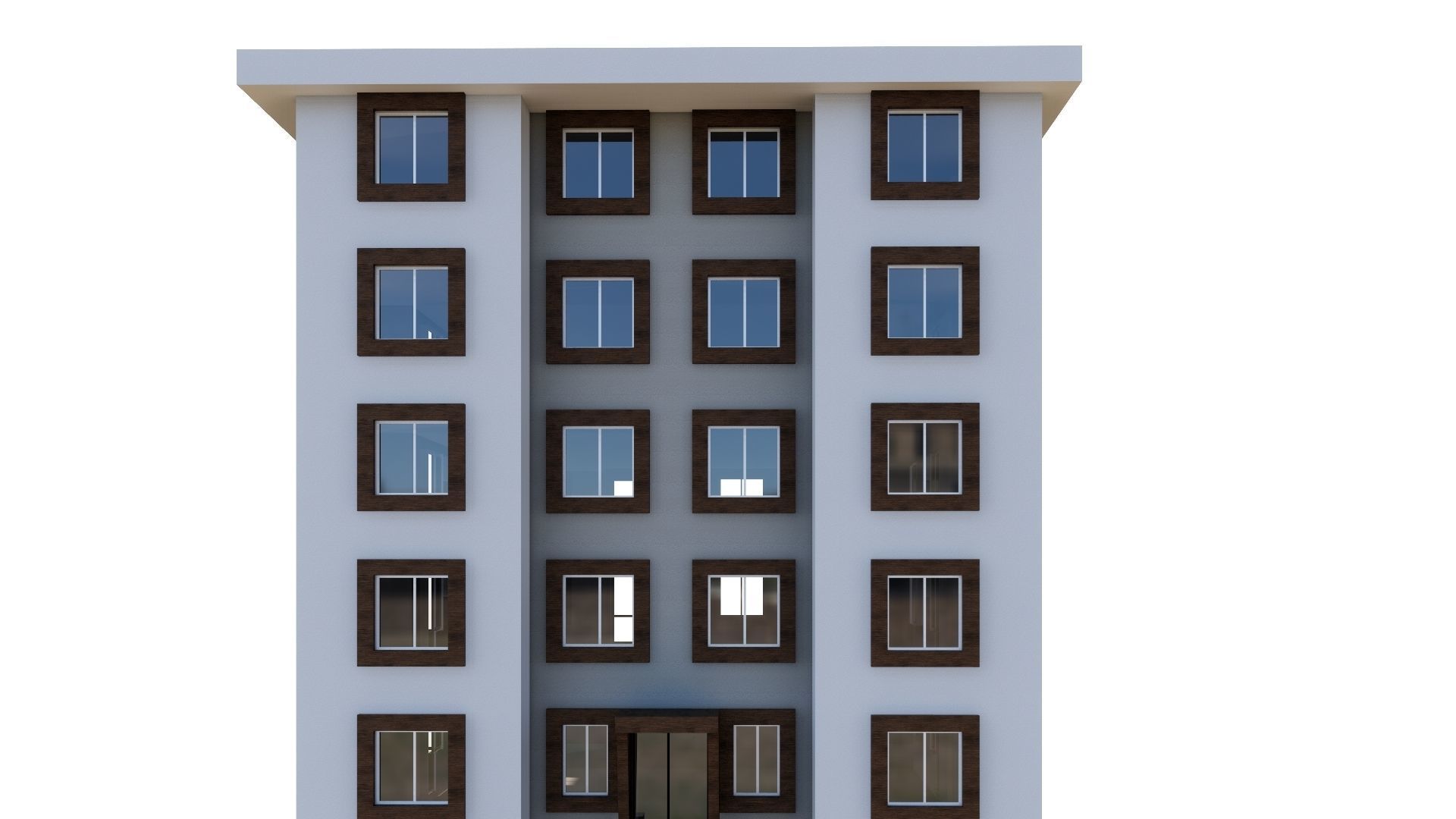 HOUSE 28 Low-poly 3D model_16