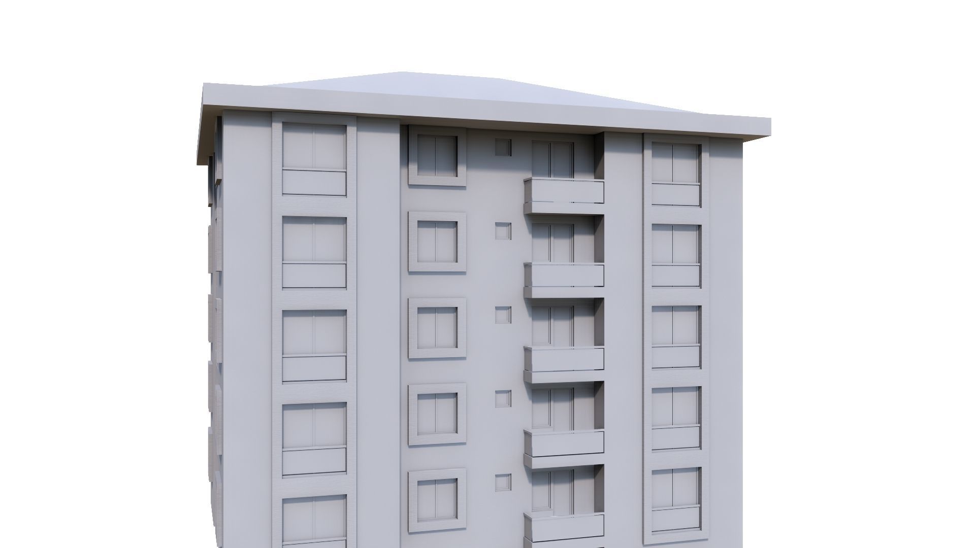 HOUSE 28 Low-poly 3D model_48