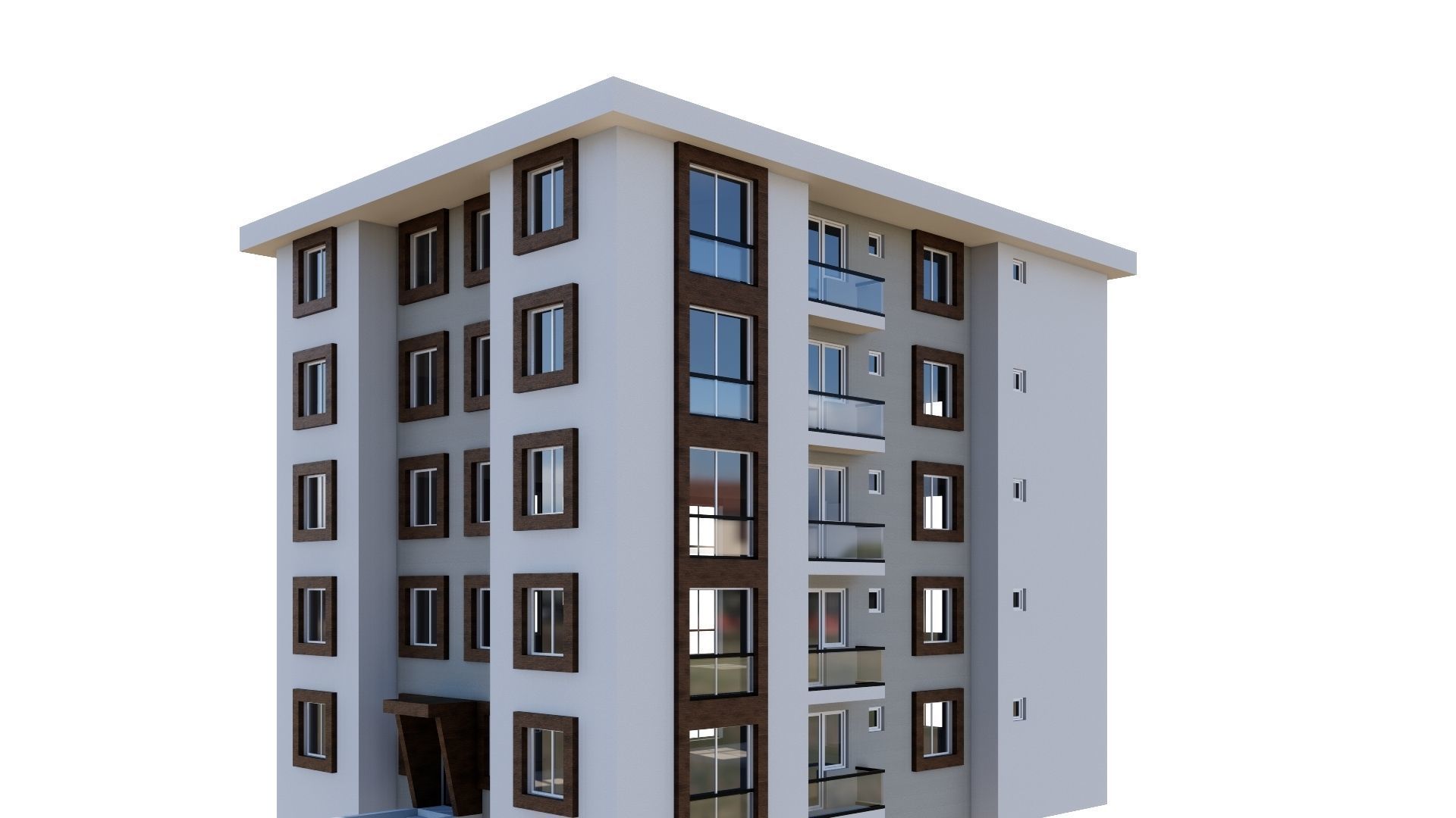 HOUSE 28 Low-poly 3D model_28