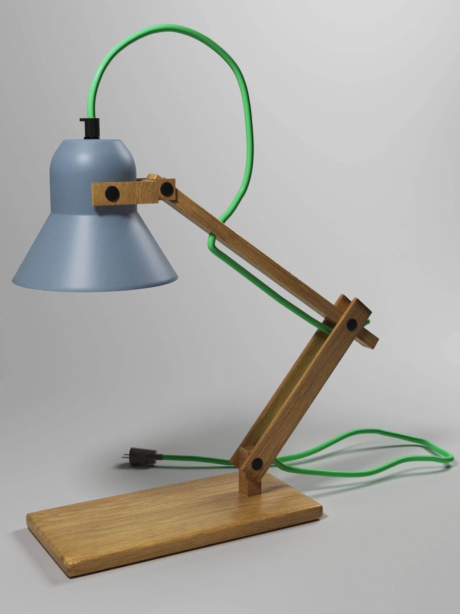 Table lamp 3D model 3D model_5