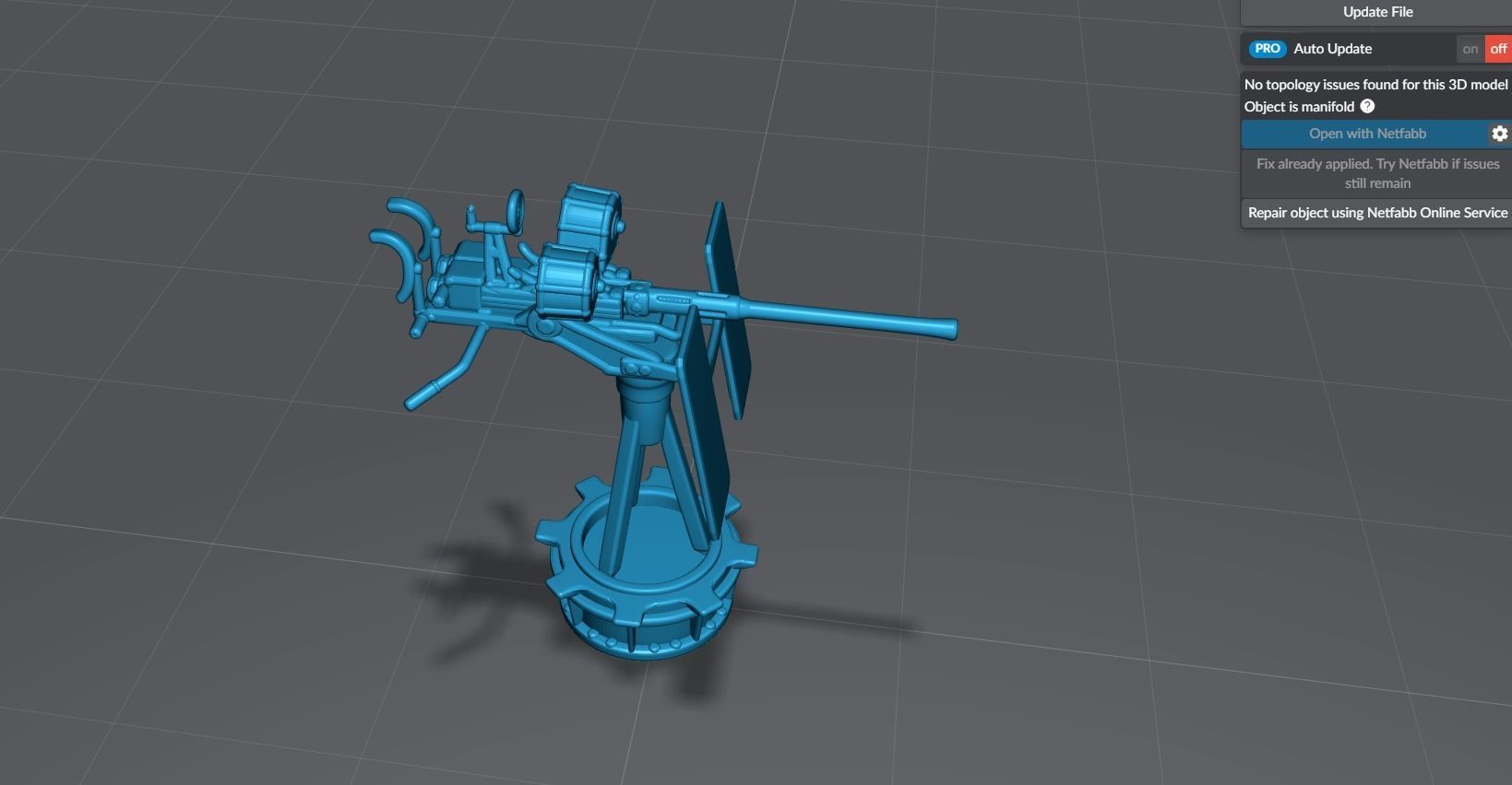 Gato class Submarine scale model 3D print model_18