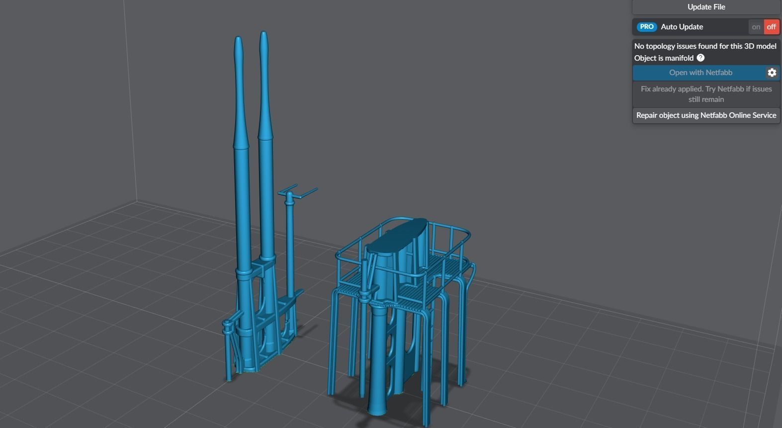 Gato class Submarine scale model 3D print model_25