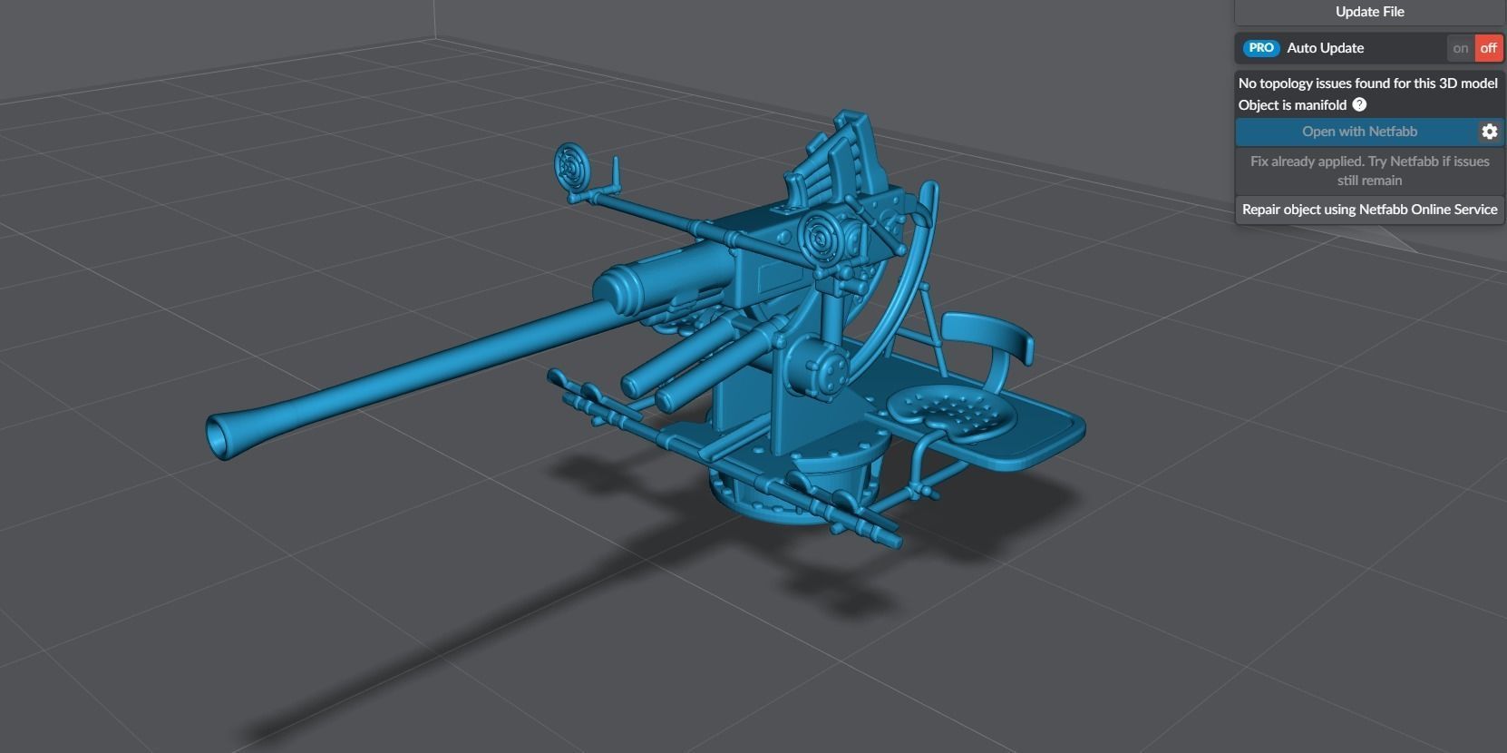 Gato class Submarine scale model 3D print model_16