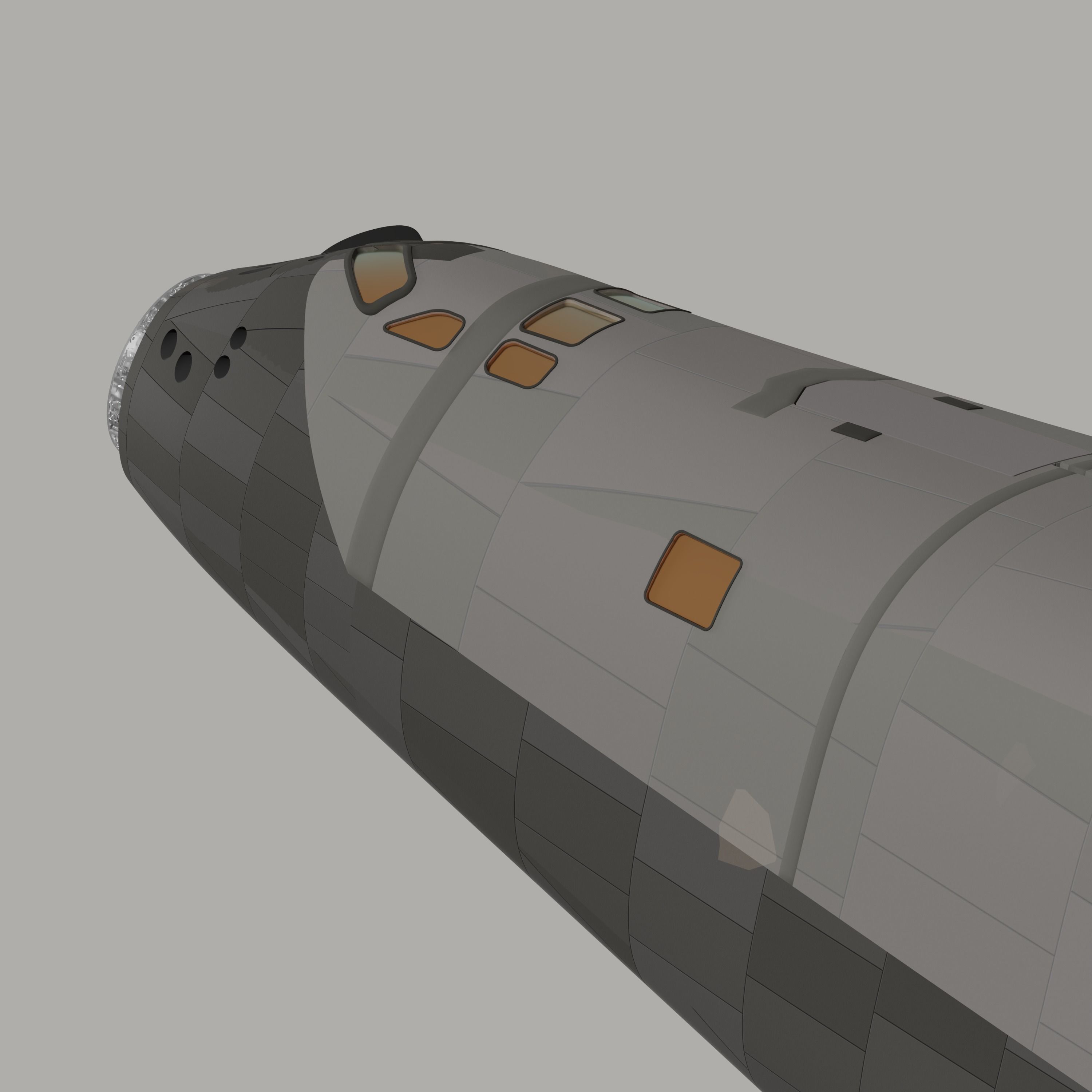 Lockheed Martin Mars Ascent Descent Vehicle 3D model_8