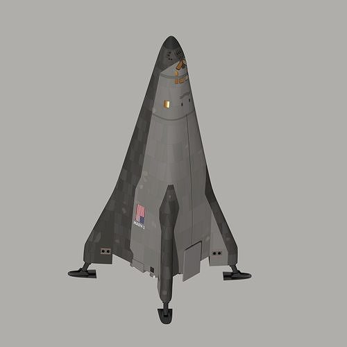 Lockheed Martin Mars Ascent Descent Vehicle 3D model