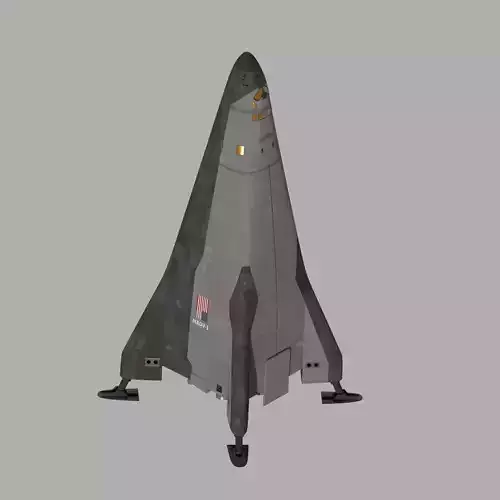 Lockheed Martin Mars Ascent Descent Vehicle 3D model