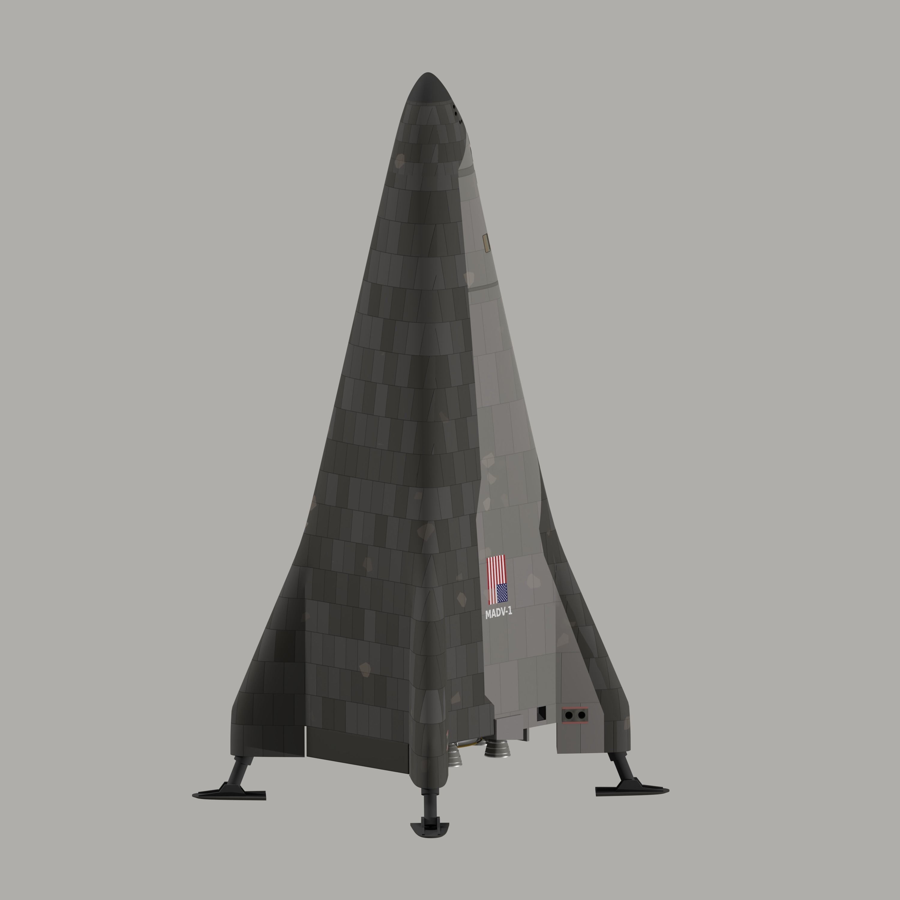 Lockheed Martin Mars Ascent Descent Vehicle 3D model_6