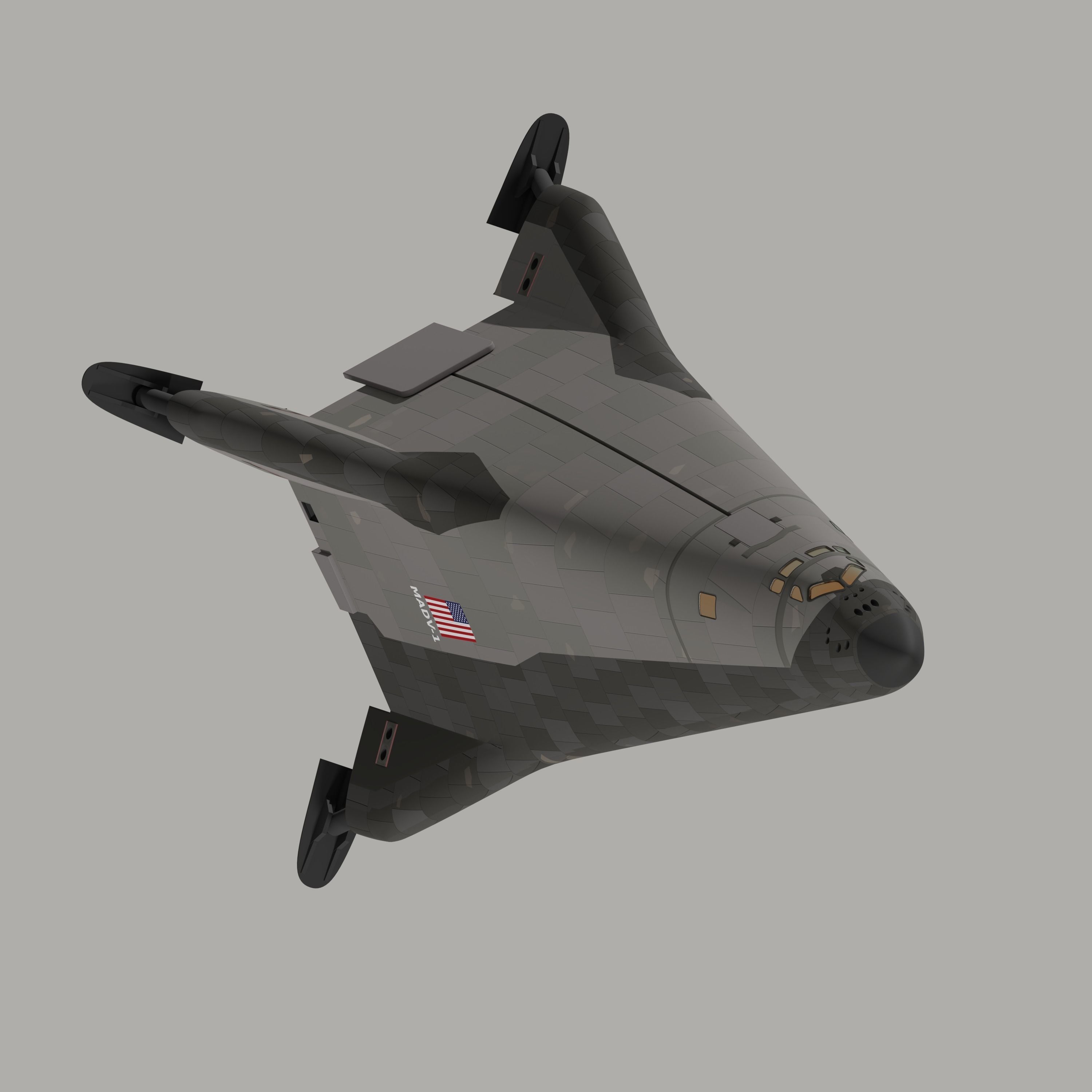 Lockheed Martin Mars Ascent Descent Vehicle 3D model_4