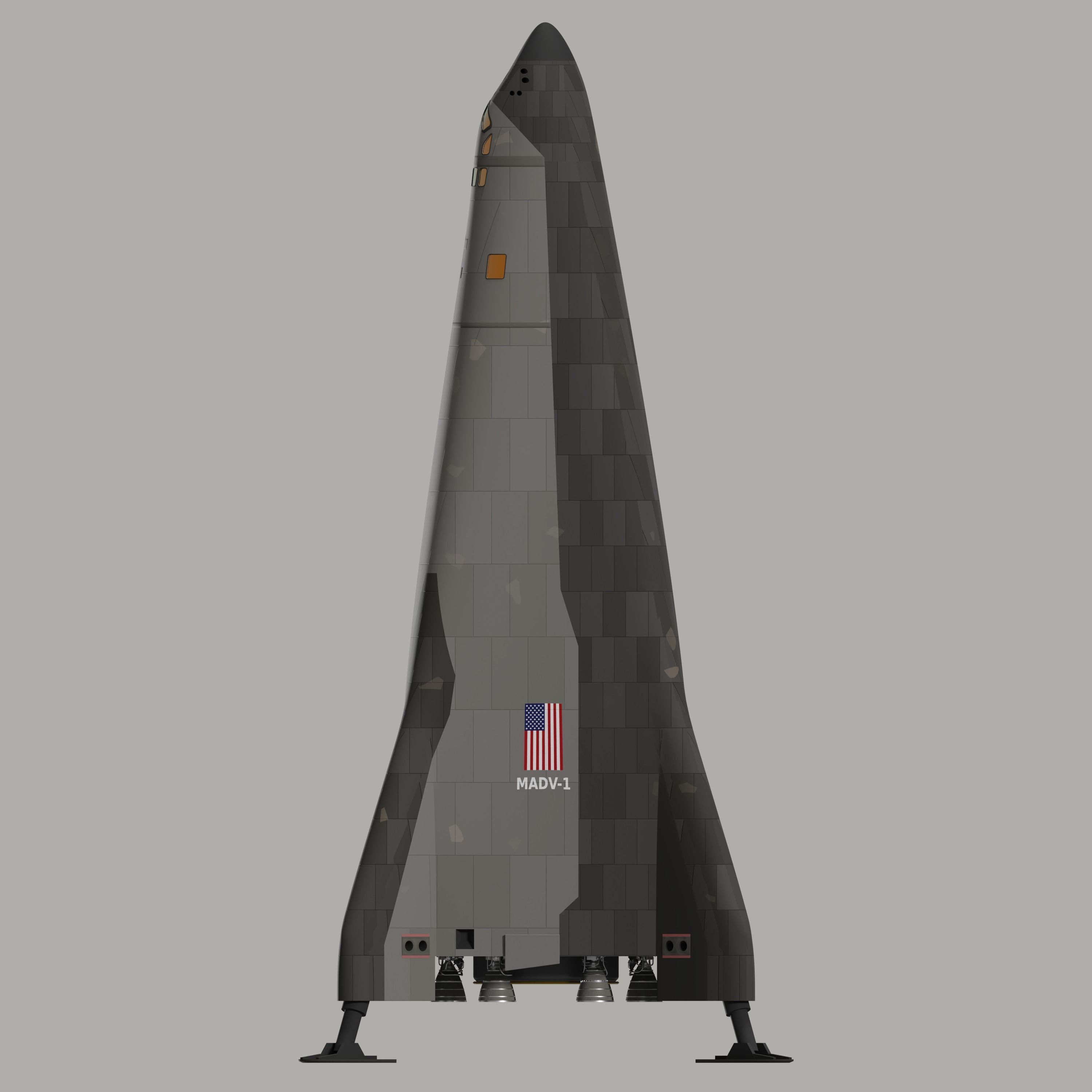 Lockheed Martin Mars Ascent Descent Vehicle 3D model_3