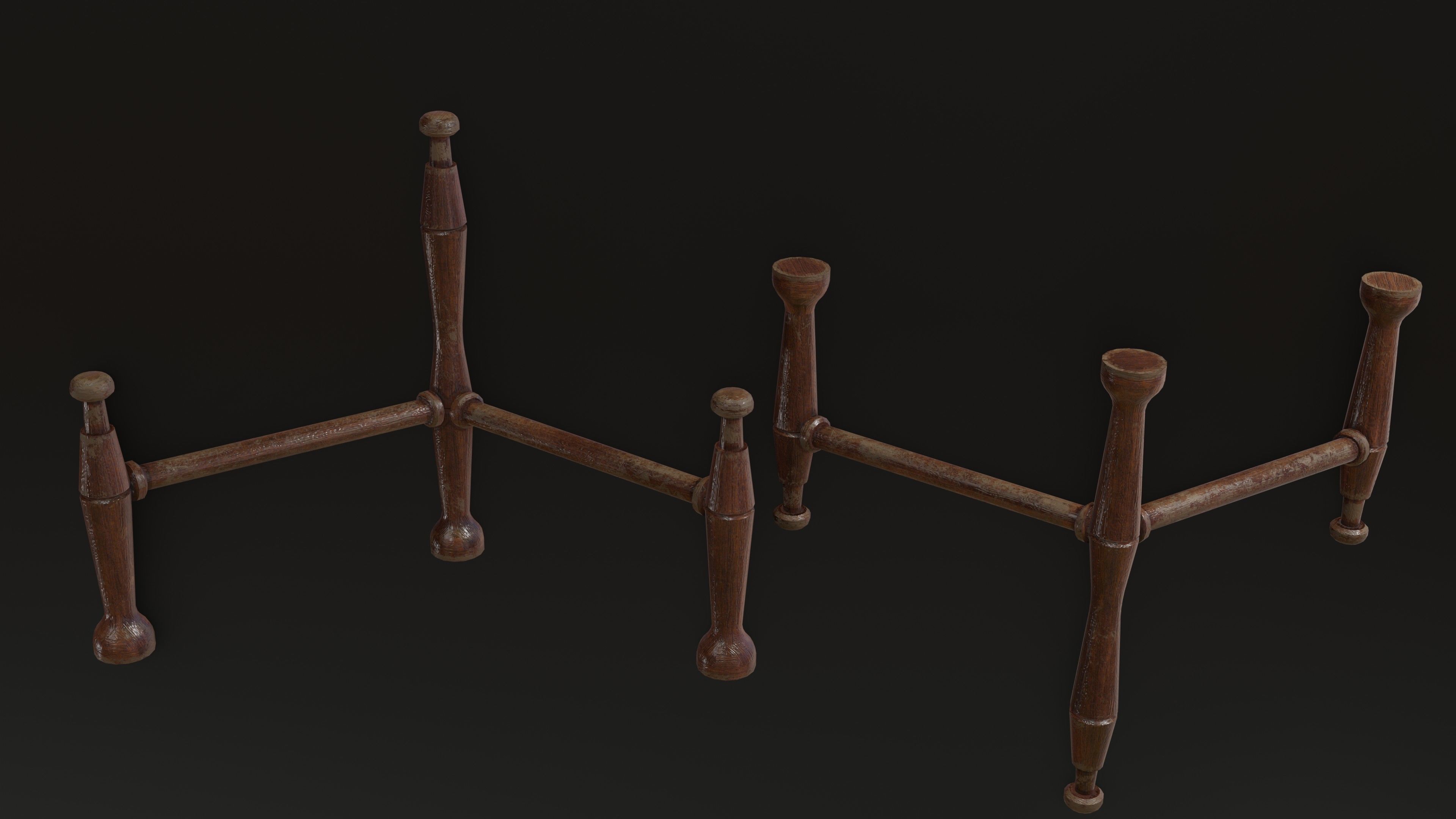 Fish Rigged Low-poly 3D model_16