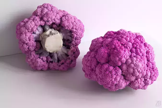 Broccoli 3D model