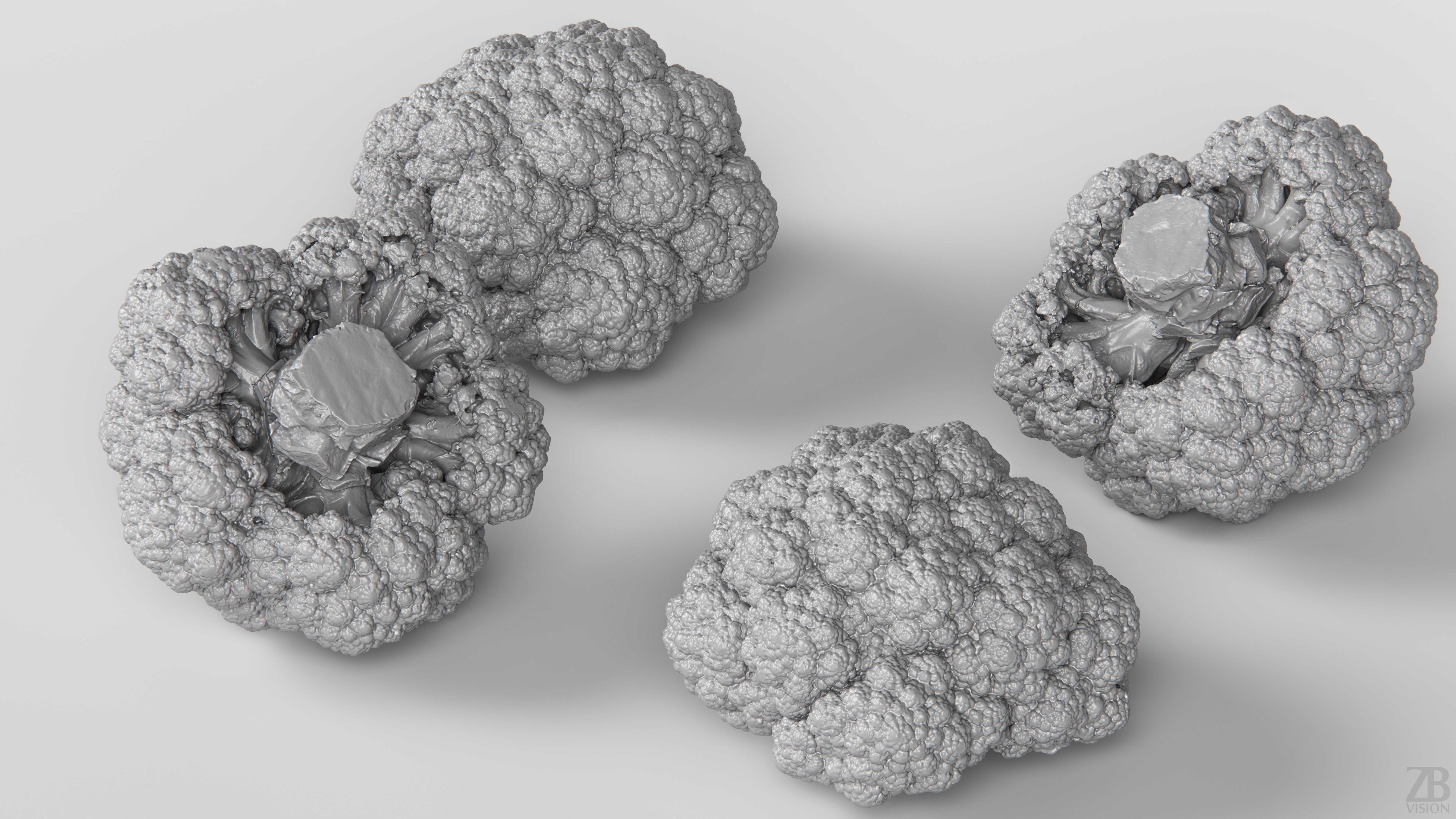 Broccoli 3D model_3