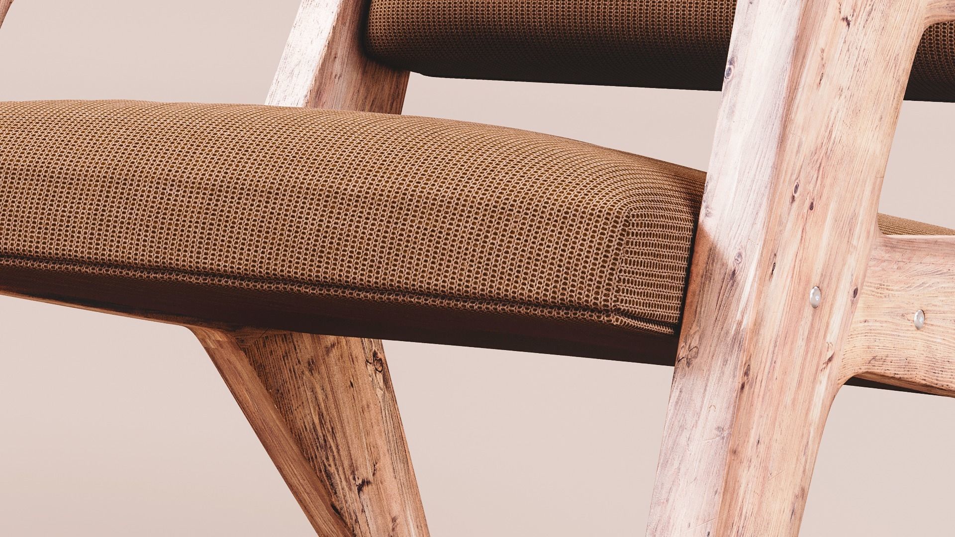 Poltrona Zanine H 3D model_3