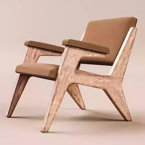 Poltrona Zanine H 3D model