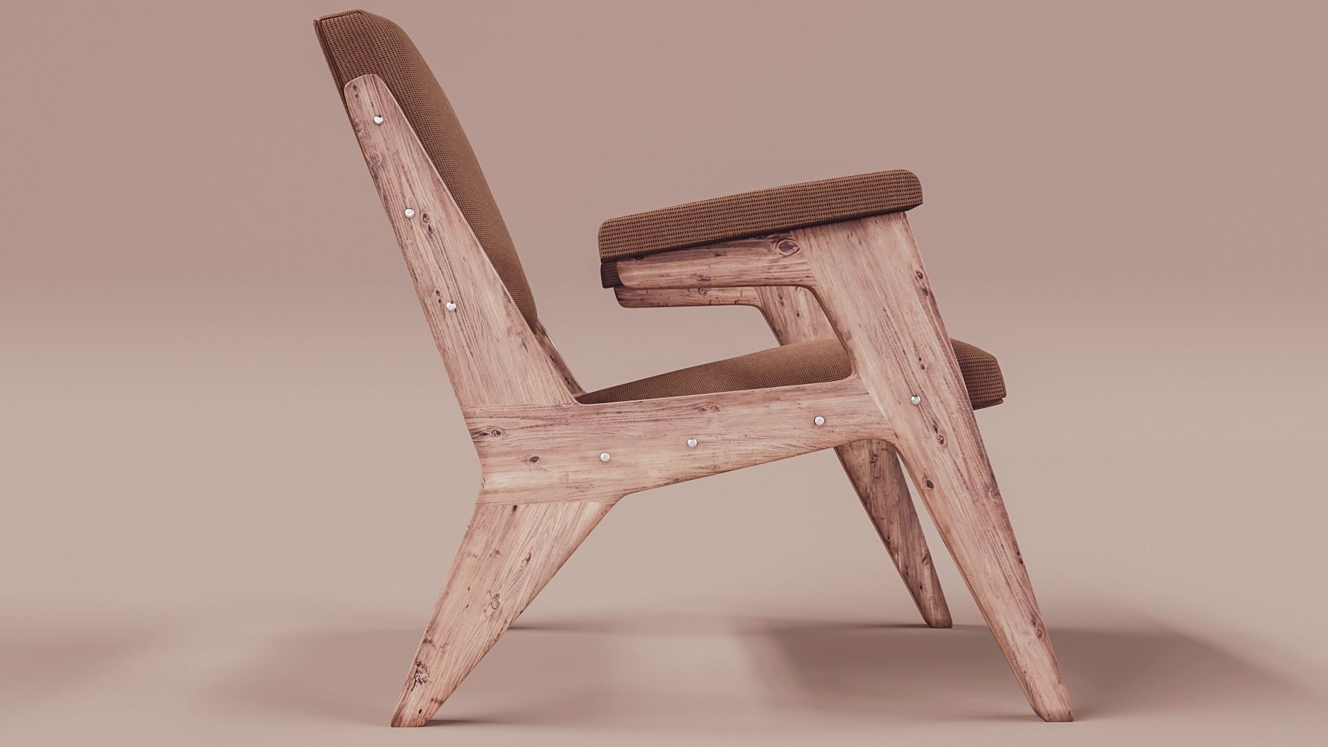 Poltrona Zanine H 3D model_5