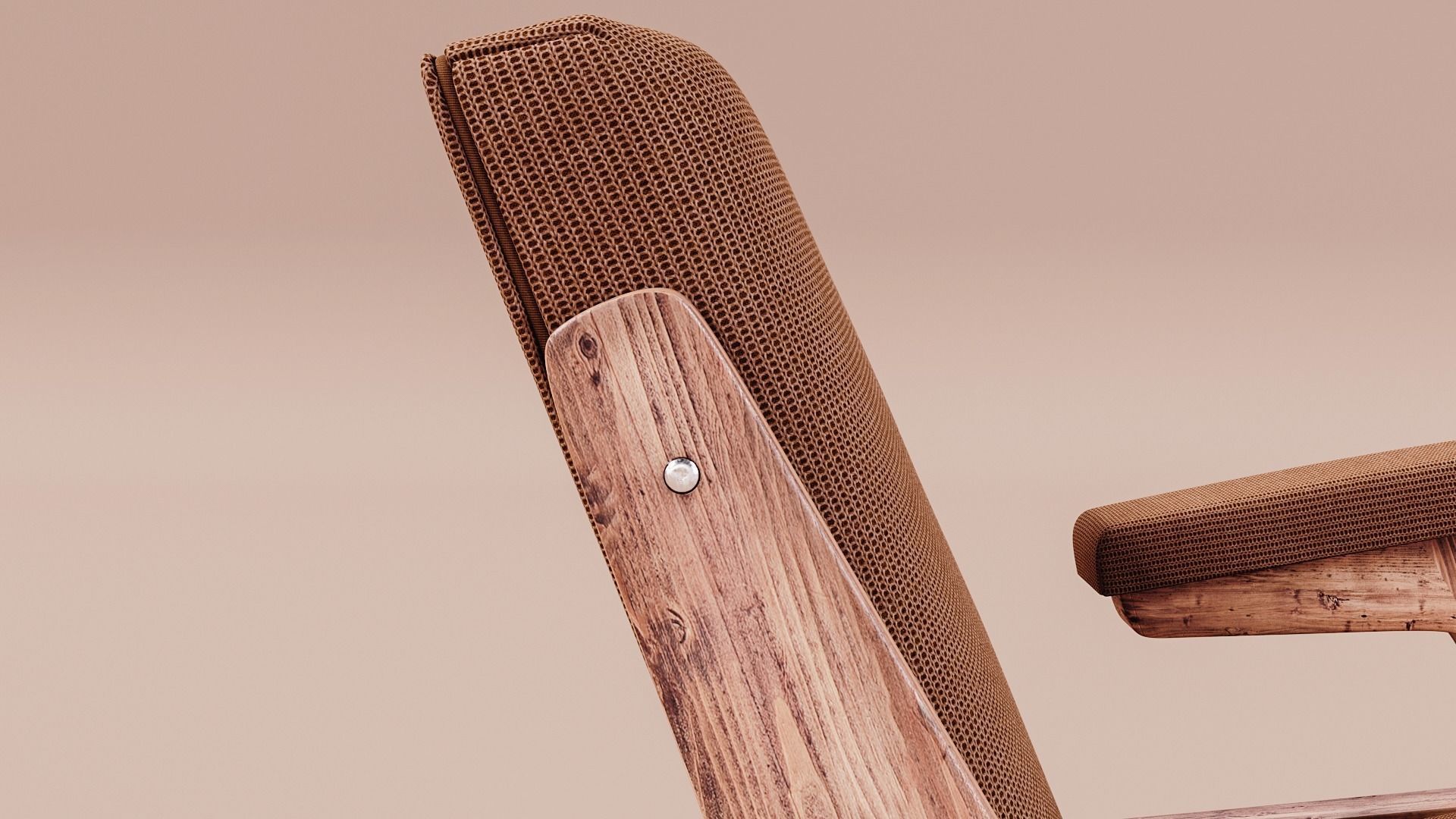 Poltrona Zanine H 3D model_2