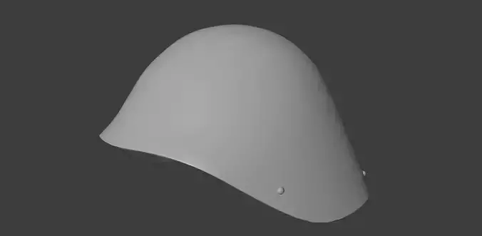 Greek Army M34 Helmet  Low-poly 3D model