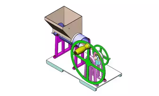 CAN CRUSHER - SOLIDWORKS FILE