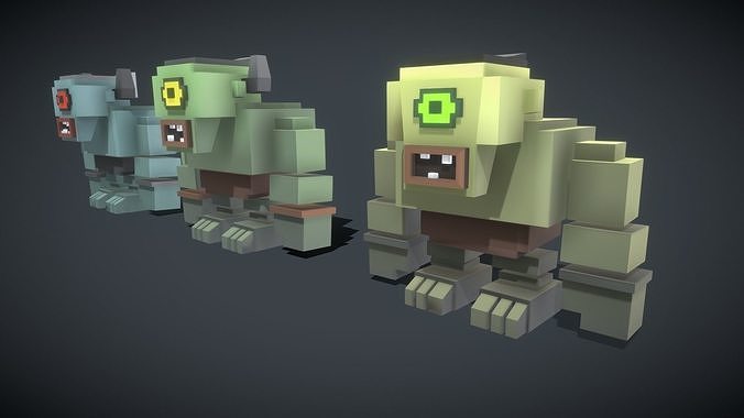 VIASS Giant Low-poly 3D model