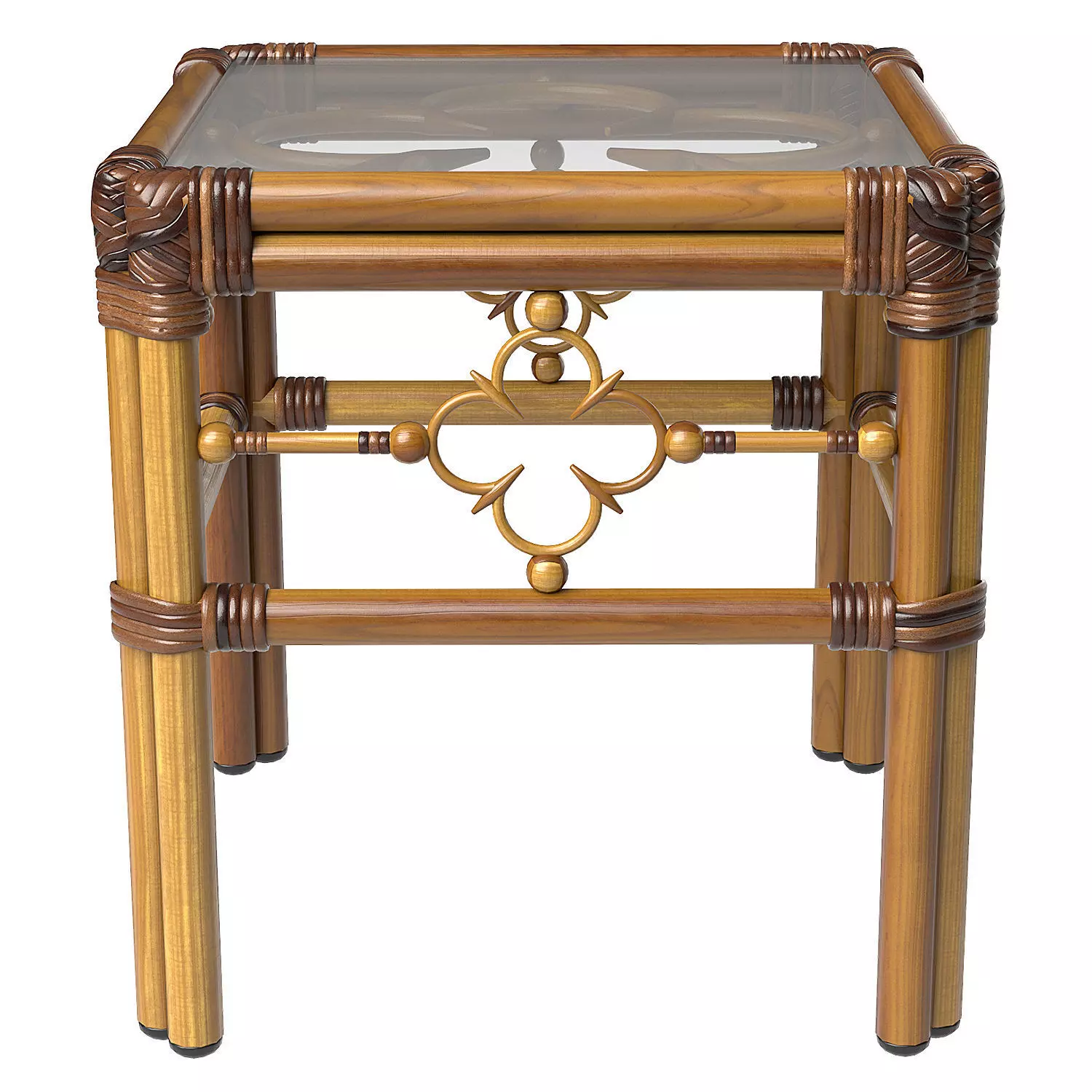 Square Accent Table Mimi by Celerie Kemble 3D model_0