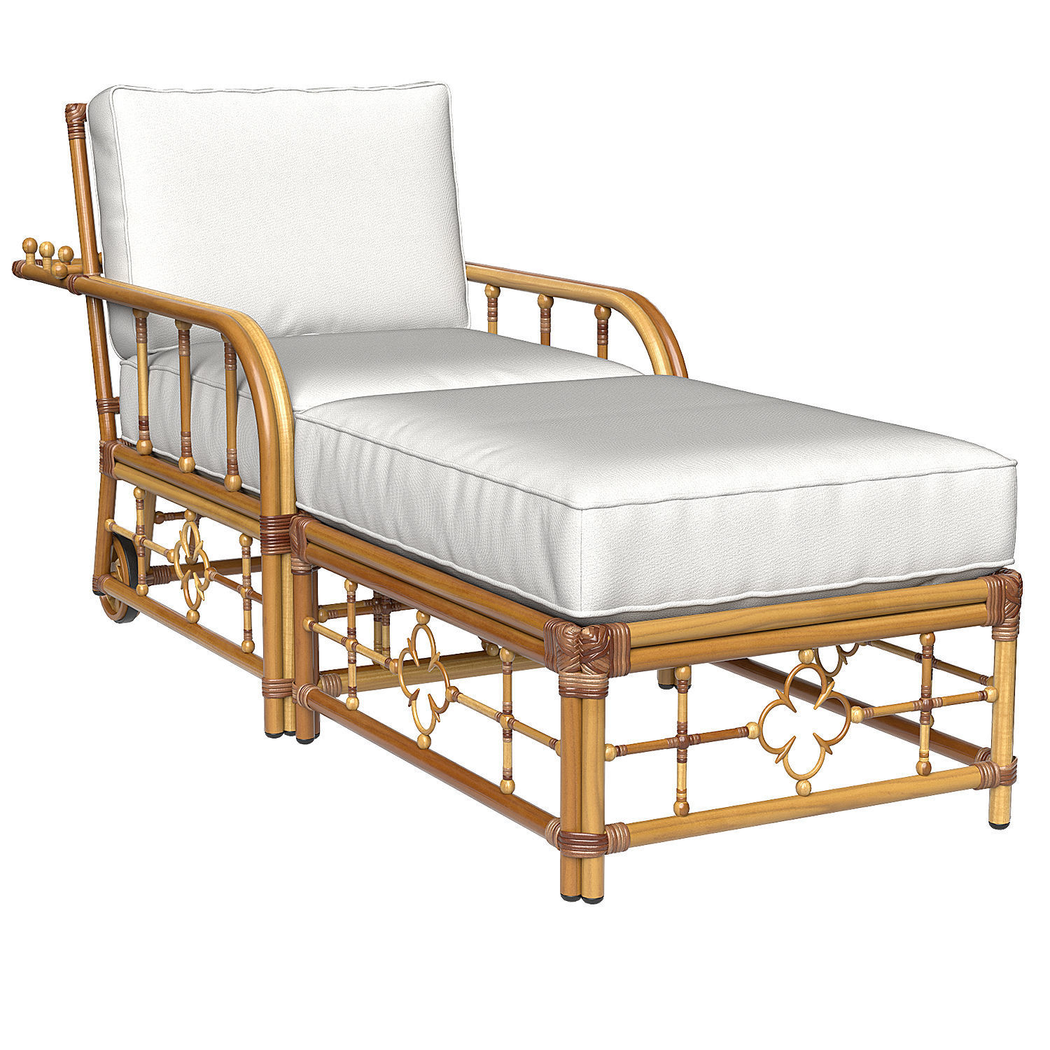 Adjustable Morris Chaise Mimi by Celerie Kemble 3D model_1