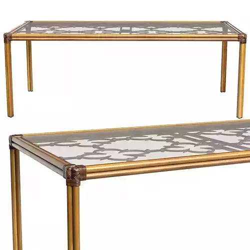 Rectangular Dining Table Mimi by Celerie Kemble 3D model