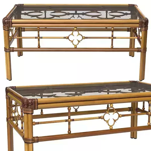 Rectangular Cocktail Table Mimi by Celerie Kemble 3D model
