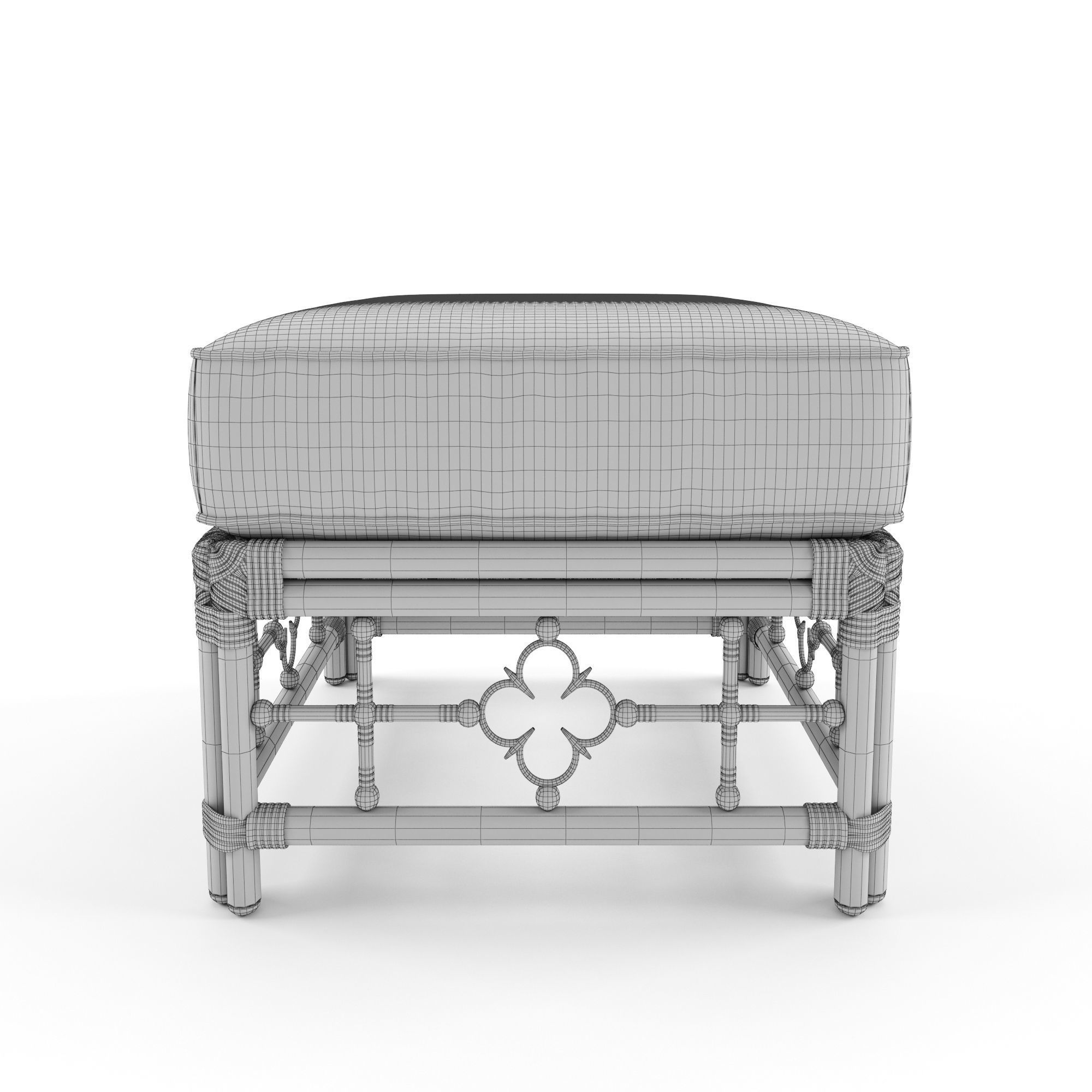 Ottoman Mimi by Celerie Kemble 3D model_2