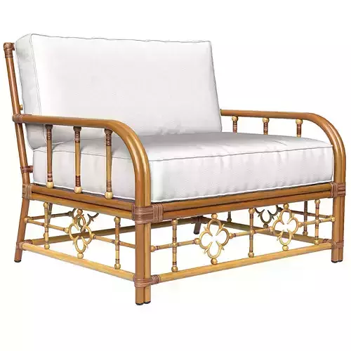 Cuddle Chair Mimi by Celerie Kemble Low-poly 3D model