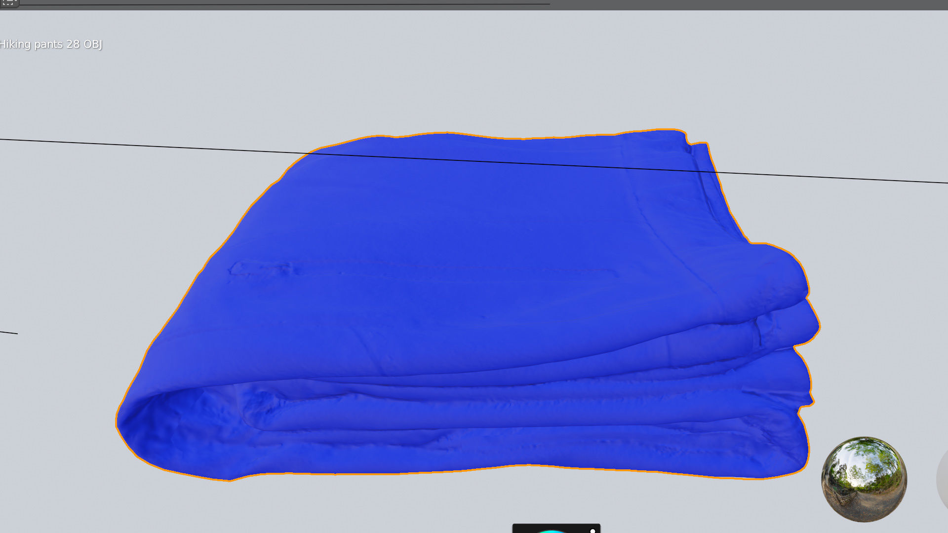 hiking outdoor pants for sport and activity  3D model_5