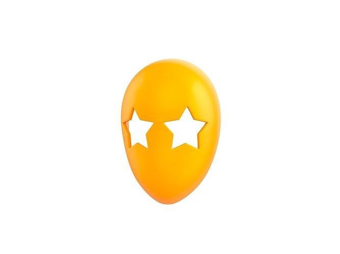 Prop080 Star Mask 3D model