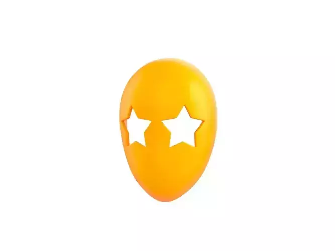 Prop080 Star Mask 3D model