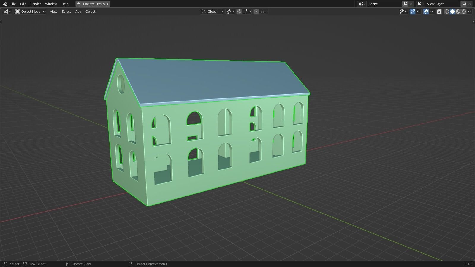 House for birds Birdhouse 3D model_2