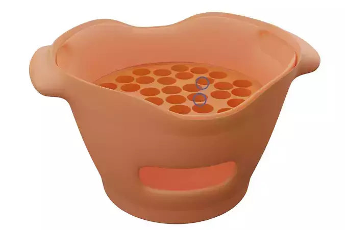 brazier thailand style 3D 