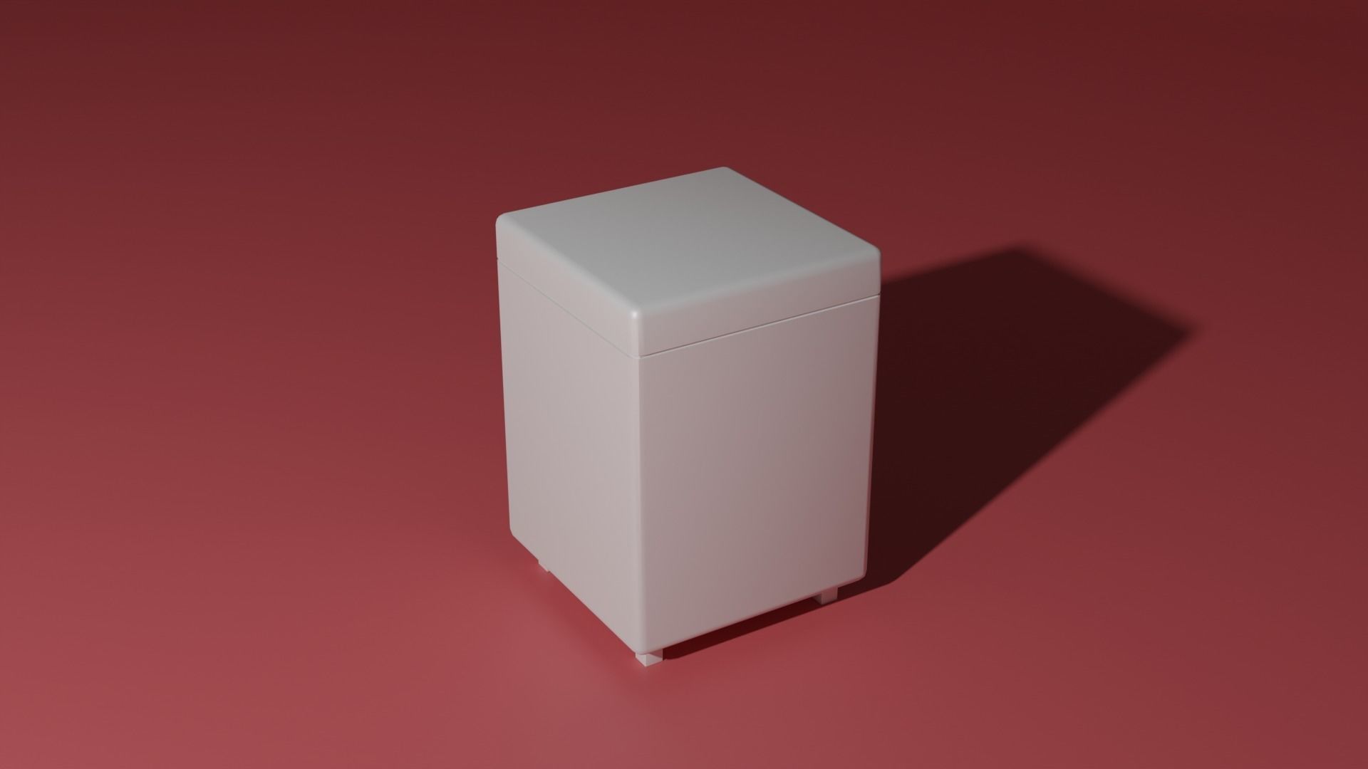 Washing machine 3D model_4