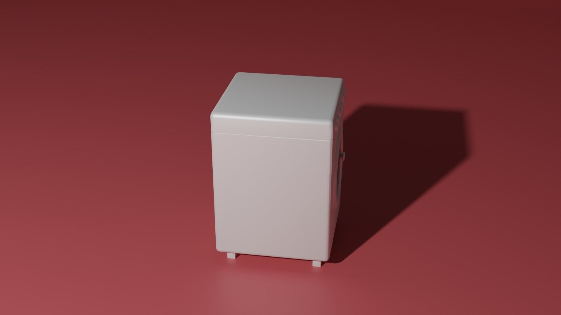 Washing machine 3D model_3