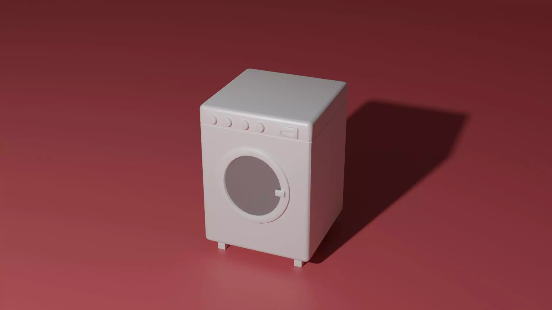 Washing machine 3D model_0