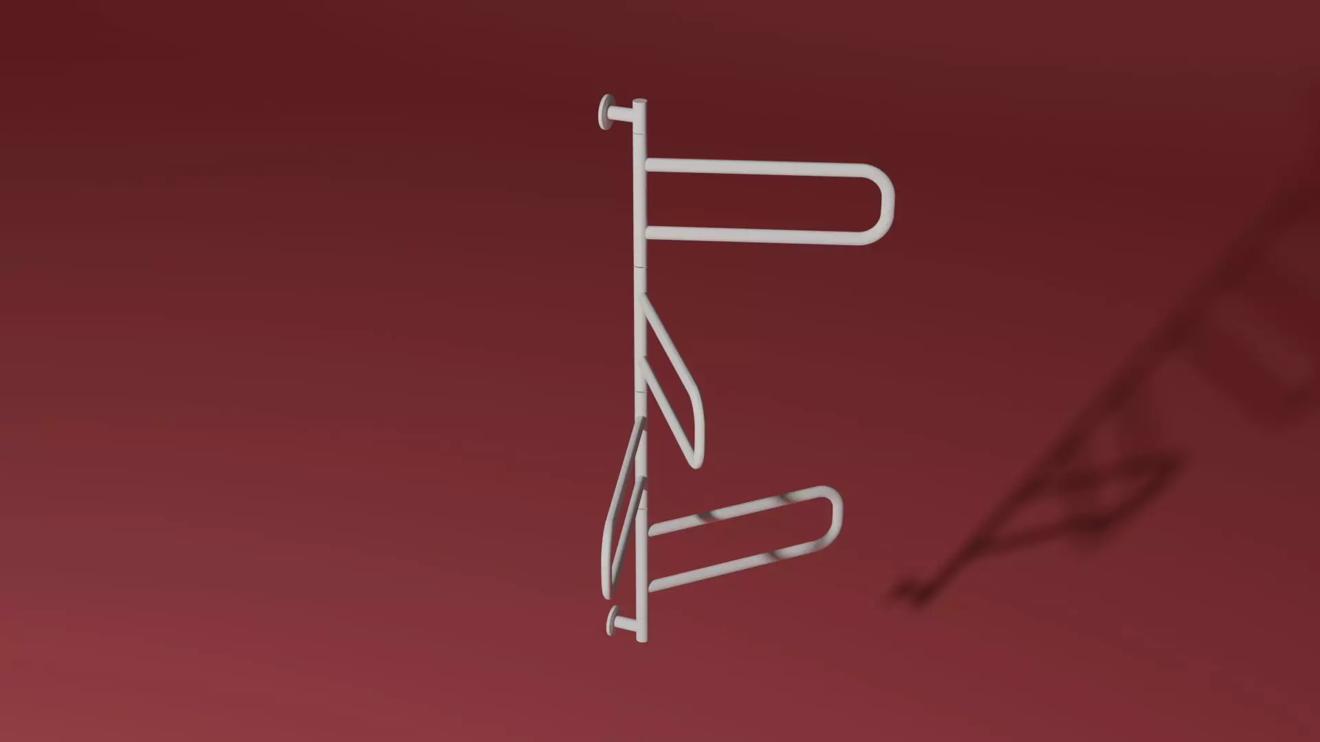 Towel rack 3D model
