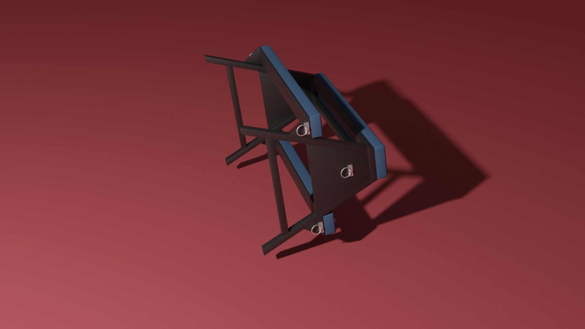 Spanking bench 3D model_11