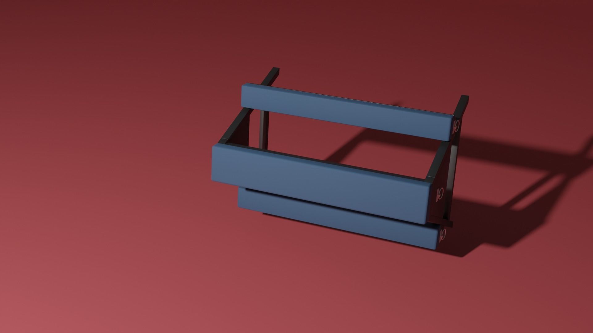 Spanking bench 3D model_14