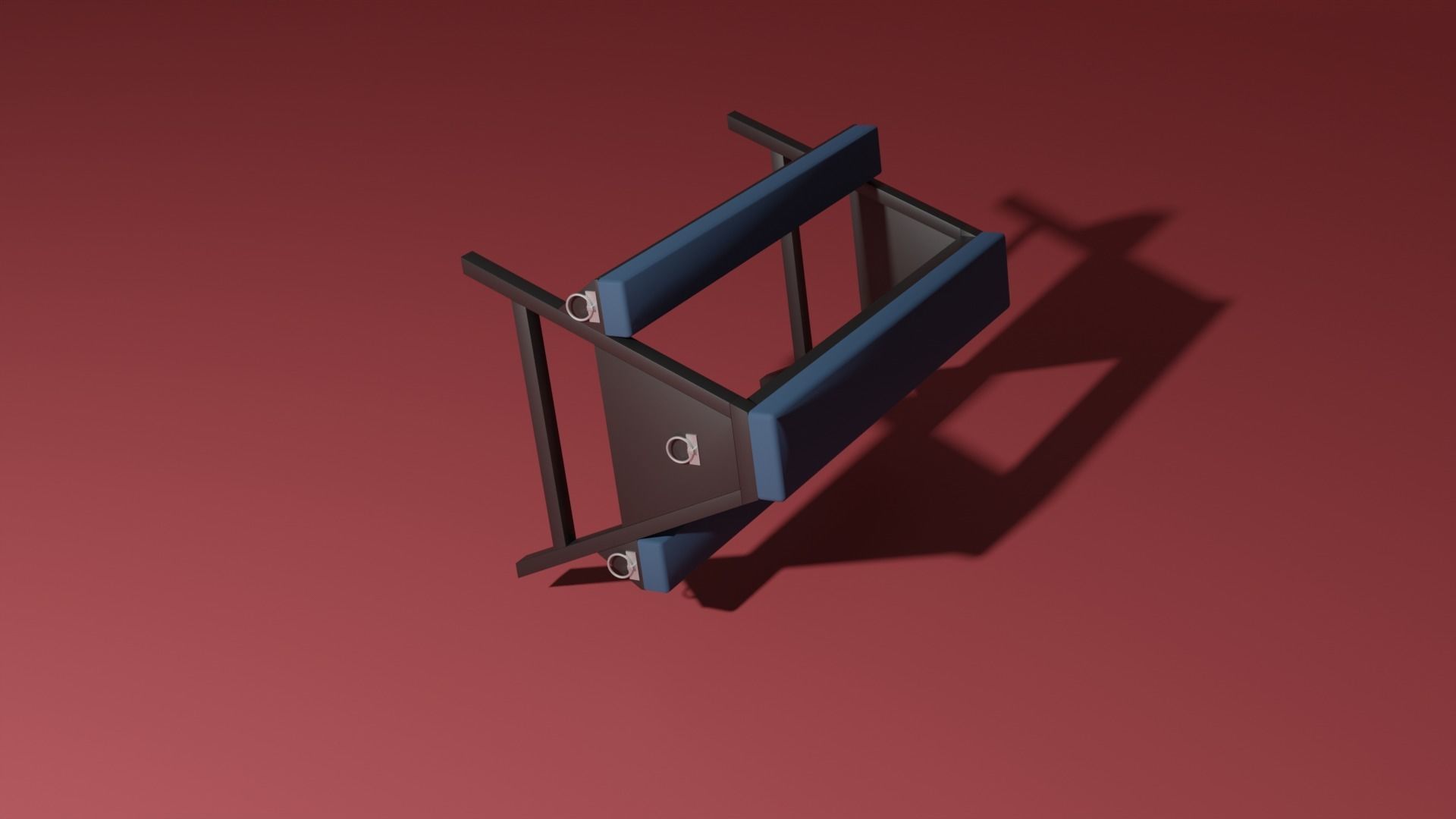 Spanking bench 3D model_12